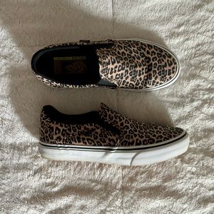 VANS Deluxe Comfort Leopard Shoes